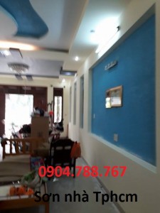 Thợ sơn sửa nhà tai quận Bình Thạnh